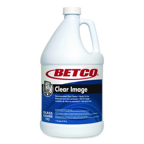 Picture of Clear Image Glass and Surface Cleaner, Rain Fresh Scent, 1 gal Bottle, 4/Carton