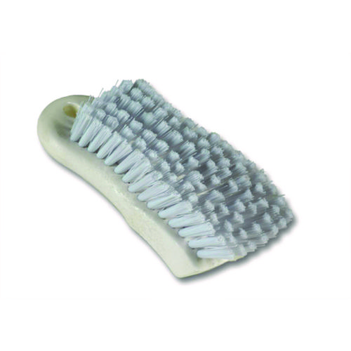 Picture of Scrub Brush, White Polypropylene Bristles, 6" Brush, 6" Handle