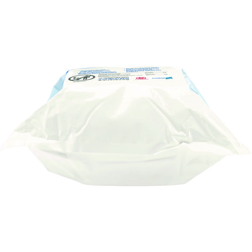 Picture of Bleach Germicidal Wipes, 1-Ply, 12 x 12, Unscented, White, 110/Refill, 2 Refills/Carton