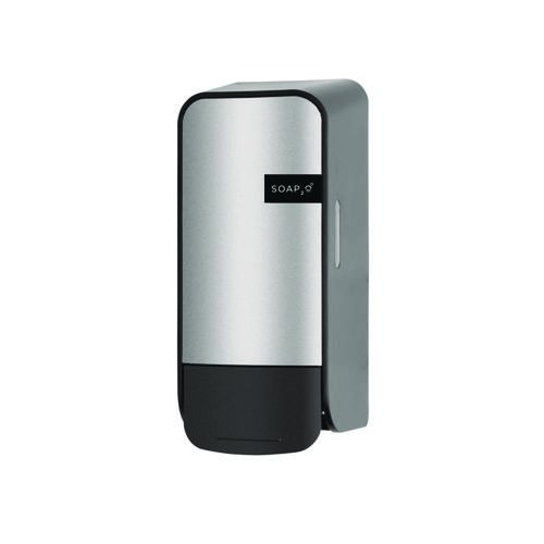 Picture of Wall Mounted Dispensers, 1,000 mL, 5 x 5 x 11, Black/Faux Stainless Steel, 42/Carton