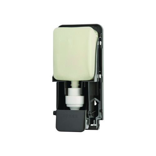 Picture of Wall Mounted Dispensers, 1,000 mL, 5 x 5 x 11, Black/Faux Stainless Steel, 42/Carton