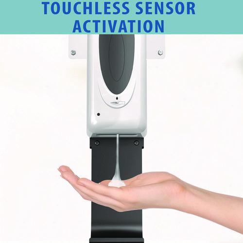 Picture of Sanitizer Dispenser, 1,000 mL, 13 x 11.5 x 63, Silver