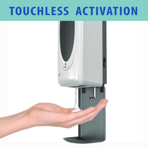 Picture of Sanitizer Dispenser, 4.6 x 4.5 x 17, Silver