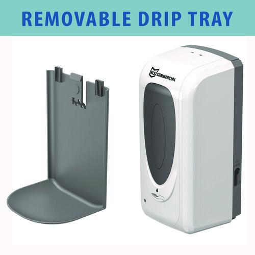 Picture of Sanitizer Dispenser, 4.6 x 4.5 x 17, Silver