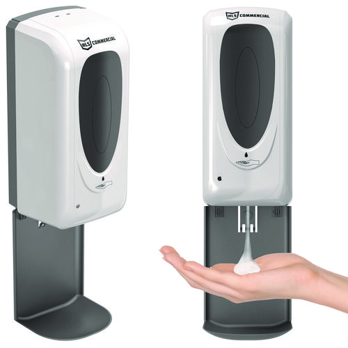 Sanitizer+Dispenser%2C+4.6+x+4.5+x+17%2C+Silver