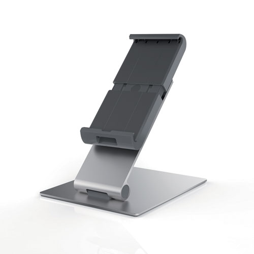 Tablet+Holder+Desk+Stand%2C+Silver