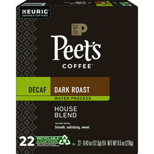 Picture of House Blend Decaf K-Cups, 22/Box