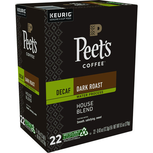 Picture of House Blend Decaf K-Cups, 22/Box