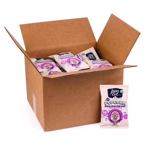 Picture of Himalayan Pink Salt Organic Popcorn, Salt, 0.46 oz Bag, 24/Carton