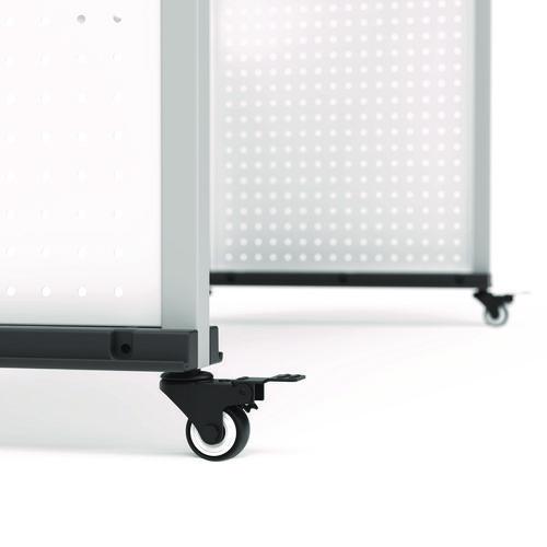 Picture of Modular Teacher's Desk, 60.25 x 21 x 32 to 38, White