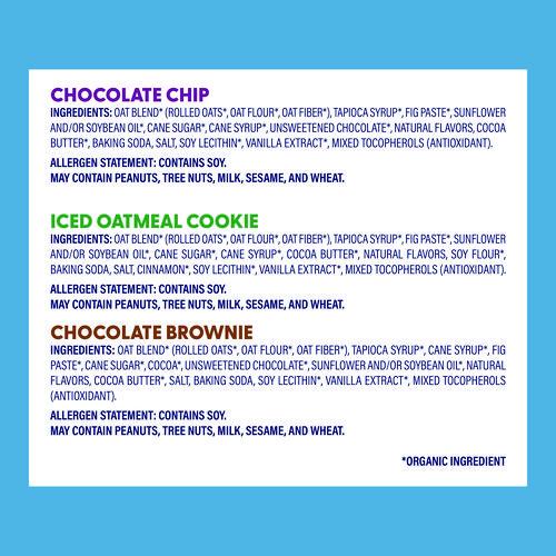 Picture of Kid Organic Zbar Granola Bars Variety Pack, Assorted Flavors, 1.27 oz Bar, 36/Carton