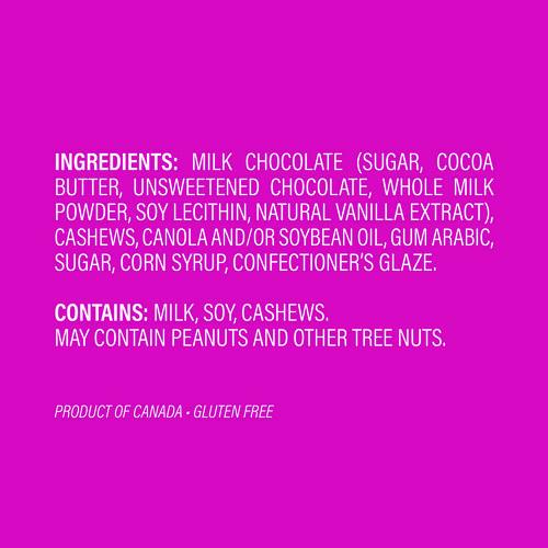 Picture of Milk Chocolate Covered Cashews, 44 oz Jar