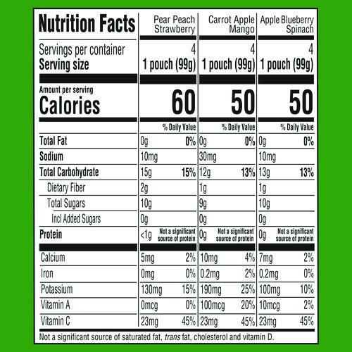 Picture of Organic 2nd Foods Baby Food Pouches, Assorted Flavors, 3.5 oz Pouch, 12/Carton