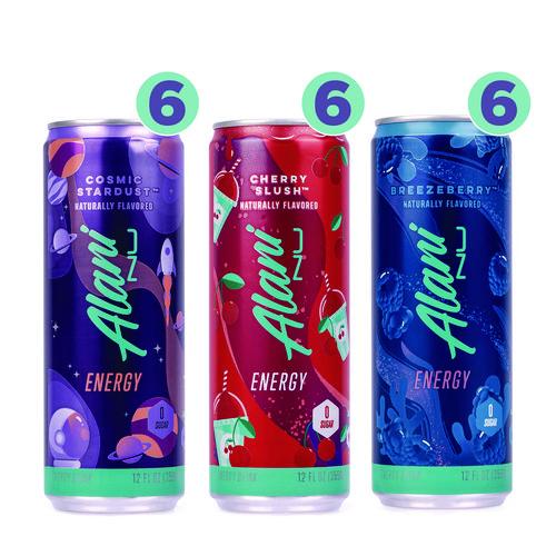 Picture of Energy Sweet Splash Variety Pack, Assorted Flavors, 12 oz Can, 18/Carton