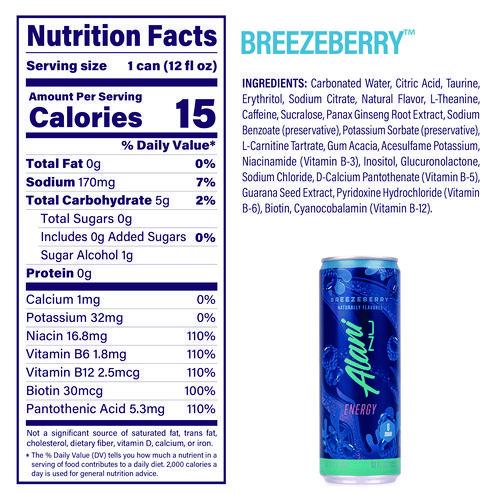 Picture of Energy Sweet Splash Variety Pack, Assorted Flavors, 12 oz Can, 18/Carton