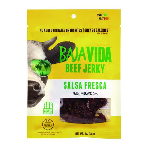 Picture of Beef Jerky Salsa Fresca Snack Pack, Salsa Fresca, 1 oz Packet, 12/Carton