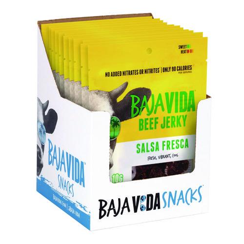 Picture of Beef Jerky Salsa Fresca Snack Pack, Salsa Fresca, 1 oz Packet, 12/Carton