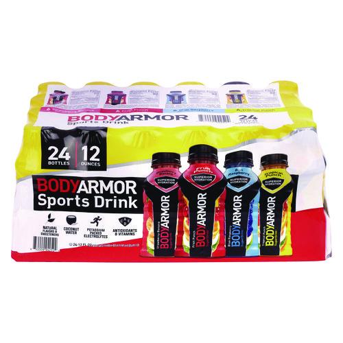 Picture of BASE Sports Drink Variety Pack, Assorted Flavors, 12 oz Bottle, 24/Carton