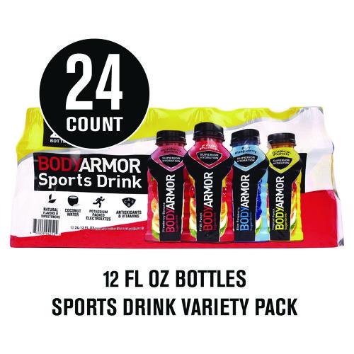 Picture of BASE Sports Drink Variety Pack, Assorted Flavors, 12 oz Bottle, 24/Carton
