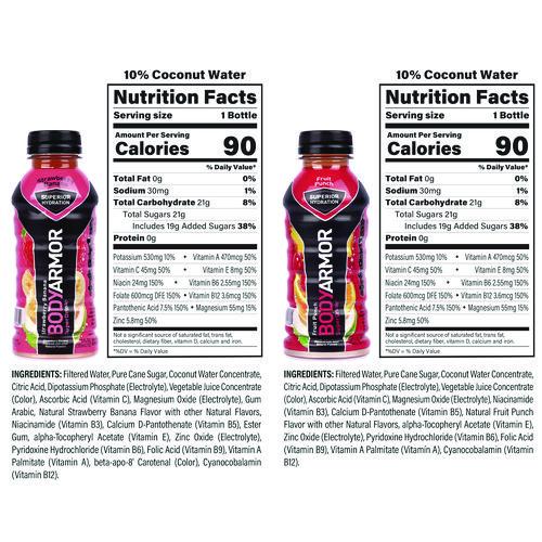Picture of BASE Sports Drink Variety Pack, Assorted Flavors, 12 oz Bottle, 24/Carton