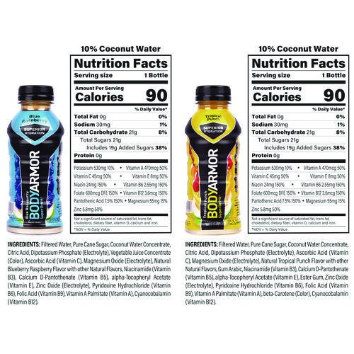Picture of BASE Sports Drink Variety Pack, Assorted Flavors, 12 oz Bottle, 24/Carton