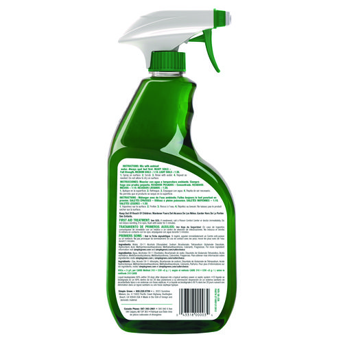 Picture of Industrial Cleaner and Degreaser, Concentrated, 24 oz Spray Bottle