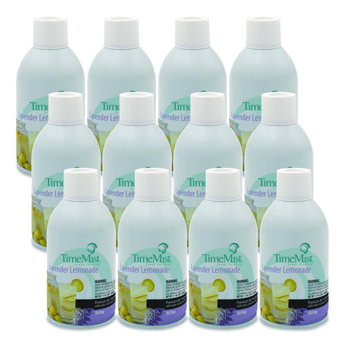 Premium+Metered+Air+Freshener+Refill%2C+Lavender+Lemonade%2C+7.1+oz+Aerosol+Spray%2C+12%2FCarton