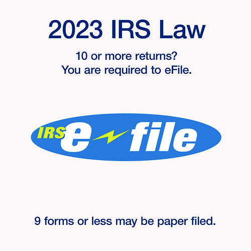 Picture of 2-Part 1096 Continuous Feed Tax Forms, Fiscal Year: 2024, Two-Part Carbonless, 8 x 11, 10 Forms Total