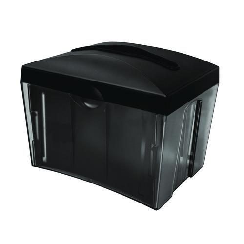 Picture of V Fold Napkin Dispenser, 8 x 6.14 x 6.5, Black, 24/Carton