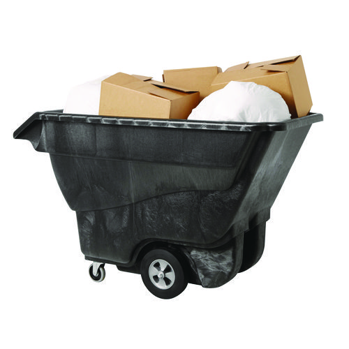 Picture of Structural Foam Tilt Truck, 202 gal, 1,250 lb Capacity, Plastic, Black