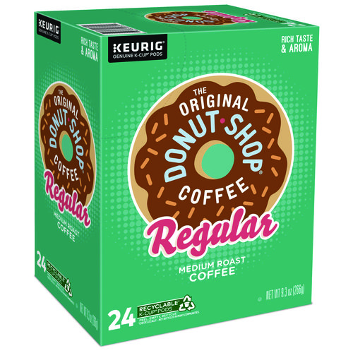 Picture of Donut Shop Coffee K-Cups, Regular, 24/Box