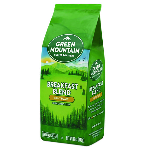 Picture of Breakfast Blend Ground Coffee, 12 oz Bag