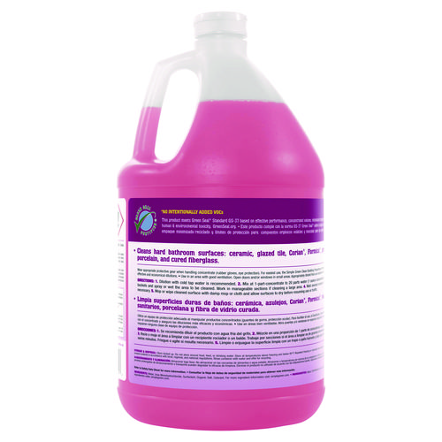 Picture of Clean Building Bathroom Cleaner Concentrate, Unscented, 1 gal Bottle, 2/Carton