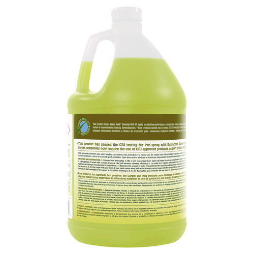 Picture of Clean Building Carpet Cleaner Concentrate, Unscented, 1gal Bottle