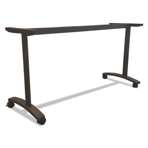 Picture of Alera Valencia Series Training Table T-Leg Base, 54w x 19.75d x 28.5h, Black