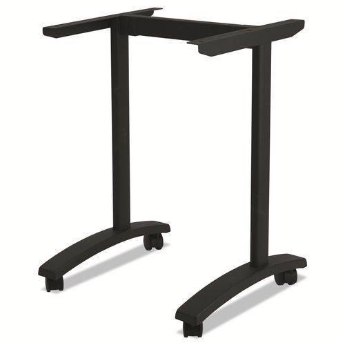 Picture of Alera Valencia Series Training Table T-Leg Base, 24.5w x 19.75d x 28.5h, Black