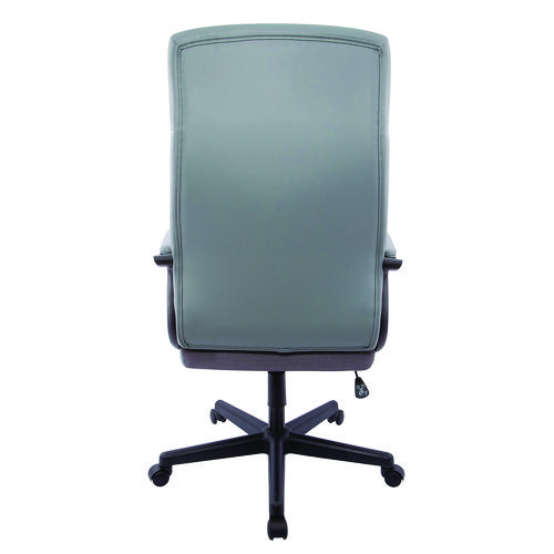 Picture of Alera Oxnam Series High-Back Task Chair, Supports Up to 275 lb, 17.56 to 21.38 Seat Height, Gray Seat, Gray Back, Black Base