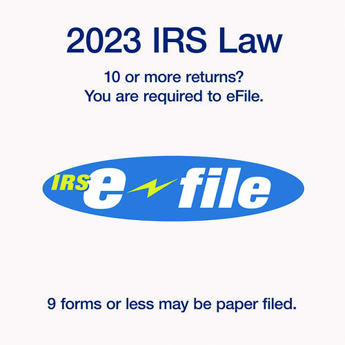 Picture of 4-Part 1099-NEC Continuous Feed Tax Forms, Fiscal Year: 2024, Four-Part Carbonless, 8.5 x 5.5, 2 Forms/Sheet, 24 Forms Total