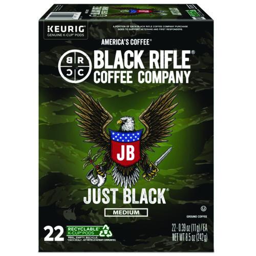 Picture of Just Black Coffee K-Cups, 22/Box