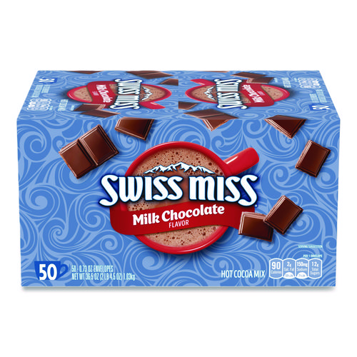 Hot+Cocoa+Mix%2C+Regular%2C+0.73+oz.+Packets%2C++50+Packets%2FBox