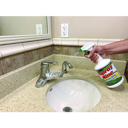 Picture of Heavy Duty Cleaner/Degreaser/Disinfectant, Citrus Scent, 32 oz Trigger Spray Bottle