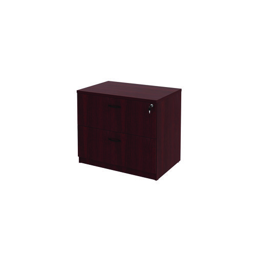 Picture of Alera Valencia Series Lateral File, 2 Legal/Letter-Size File Drawers, Mahogany, 34" x 22.75" x 29.5"