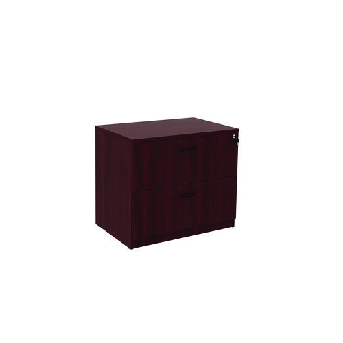 Picture of Alera Valencia Series Lateral File, 2 Legal/Letter-Size File Drawers, Mahogany, 34" x 22.75" x 29.5"