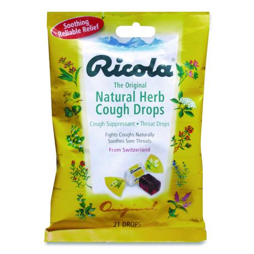 Picture of Cough Drops, Original Herb, 21/Pack