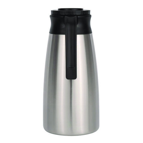 Picture of 1.9 Liter Thermal Pitcher, Stainless Steel/Black