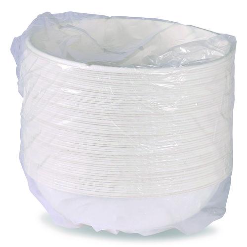 Picture of Vanguard Renewable and Compostable Sugarcane Bowls, Bowl, 32 oz, White, 400/Carton