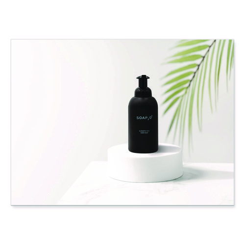 Picture of Elegantly Eco Glass Bottle for Foaming Hand Soap, Black