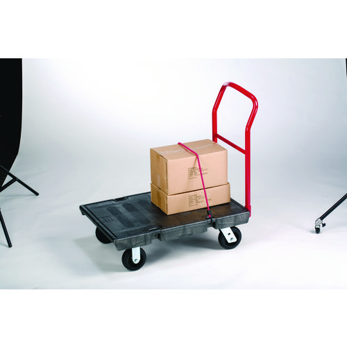 Picture of Heavy-Duty Platform Truck Cart, 1,000 lb Capacity, 24 x 36 Platform, Black