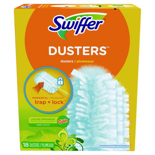 Picture of Dusters Refill, Dust Lock Fiber, Blue, Gain Original Scent, 18/Pack
