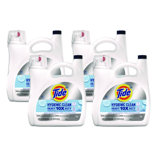 Picture of Hygienic Clean Heavy 10x Duty Liquid Laundry Detergent, Unscented, 146 oz Bottle